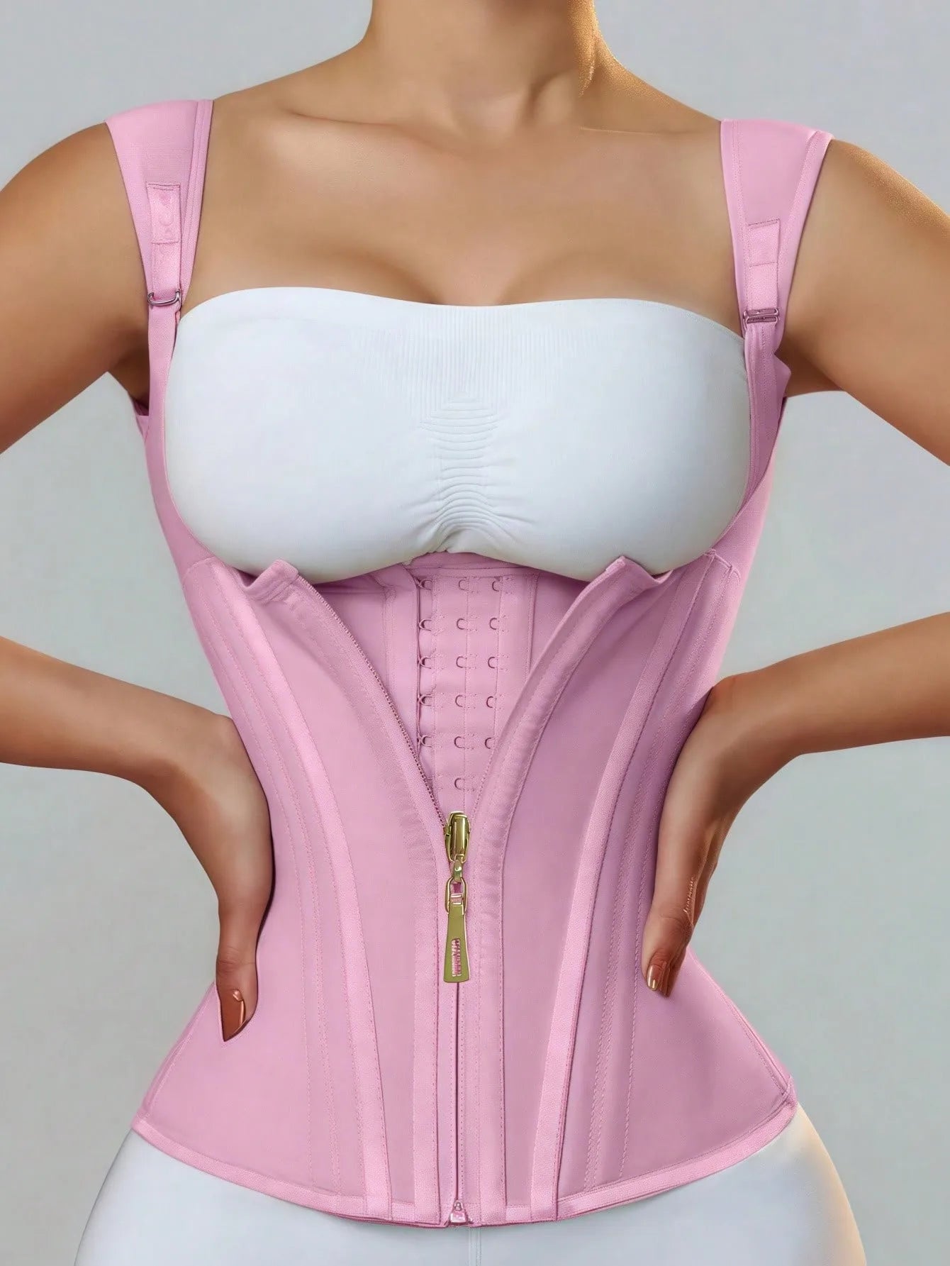 Gaine Corset Ventre Colombianas fajas minceur avec fermeture éclair pour ventre plat