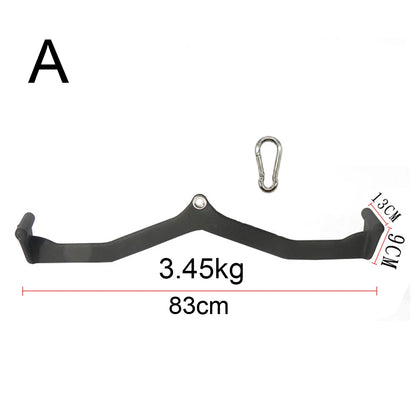 Accueil Gym Fitness aviron barre en V poulie câble Machine accessoires Biceps Triceps dos Blaster poignée tirer vers le bas poignées