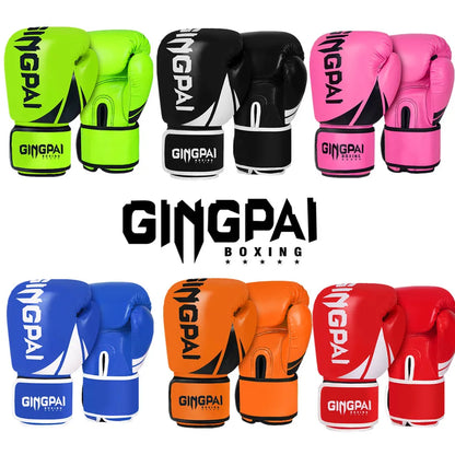 Gants de boxe professionnels pour adultes 6/8/10/12 | UNISEXE