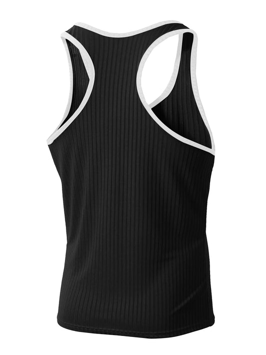 Débardeurs musculaires sans manches pour hommes | Fitness en salle de sport Style streetwear décontracté | Fitness Homme