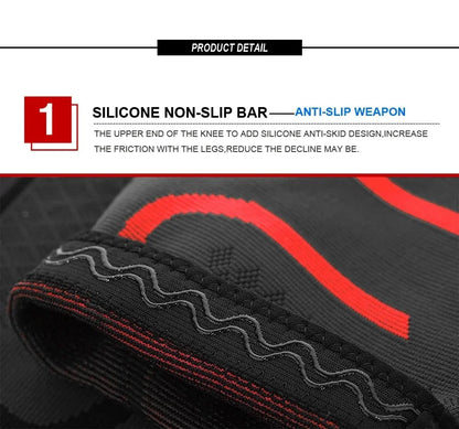 Genouillère Nylon pour Fitness | Course Cyclisme Basket-Ball