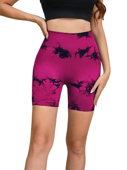 Short Fitness sans couture pour femmes, taille haute et levage des hanches, course à pied, Sexy, Fitness, Yoga