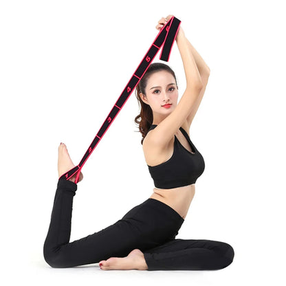 Bande De Résistance | Yoga Étirement Pilates Fitness | 8 Section | Accessoires
