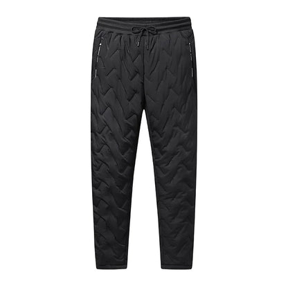 Pantalon de survêtement doublé polaire épais en peluche pour femmes, jambes droites, imperméable, coupe-vent, vêtements d'extérieur, thermiques, nouvelle collection
