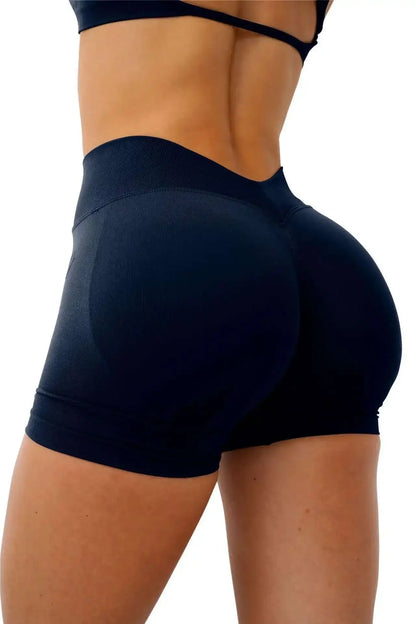 Short Gym Femme Taille V Taille haute Fitness  | Fitness Femme