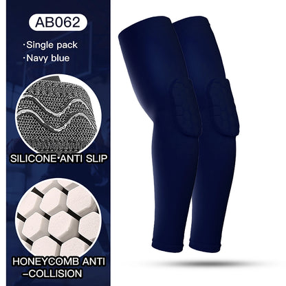 Protection du coude de sport en nid d'abeille, 2 pièces, Anti-collision, Protection de la pression, manchon du bras, basket-ball, cyclisme, équipement de Protection pour le Fitness
