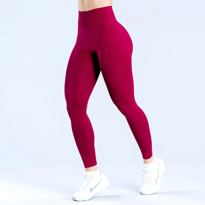 Leggins Femme Sans Couture Taille Haute en trois sections