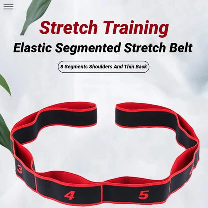 Ceinture Élastique d’étirement 8 Section | Pilates Fitness Danse Yoga | Accessoires