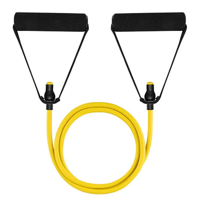 Bandes de résistance avec poignées, bandes d'exercice, bandes d'entraînement avec poignées pour hommes et femmes, équipement de musculation à la maison