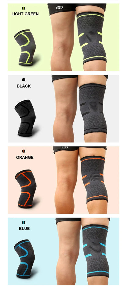 Genouillère Nylon pour Fitness | Course Cyclisme Basket-Ball