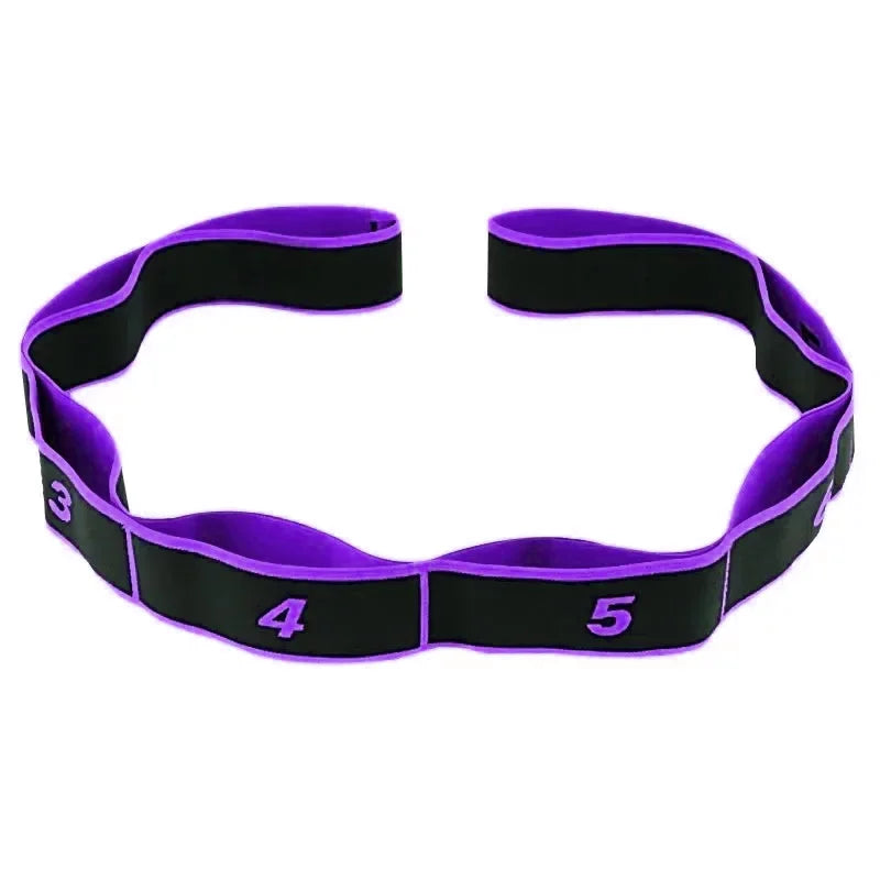 Bande De Résistance | Yoga Étirement Pilates Fitness | 8 Section | Accessoires