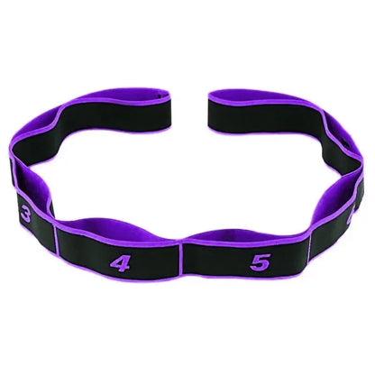Bande De Résistance | Yoga Étirement Pilates Fitness | 8 Section | Accessoires