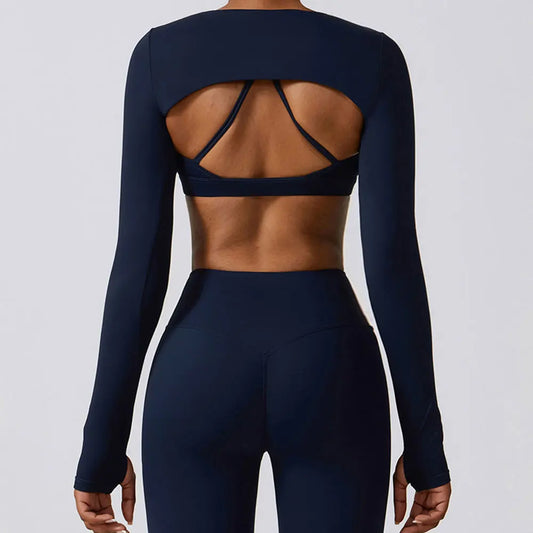 Ensemble 3Pcs Crop Tops Ideal pour Yoga