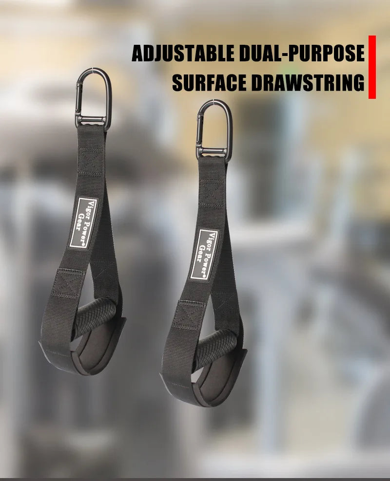 Triceps abaissement corde visage tirer poignées pousser tirer vers le bas cordon pour Biceps dos épaule Triceps Fitness Tension corde accessoire de gymnastique