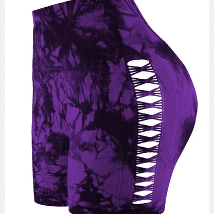 Short Fitness sans couture pour femmes, taille haute et levage des hanches, course à pied, Sexy, Fitness, Yoga