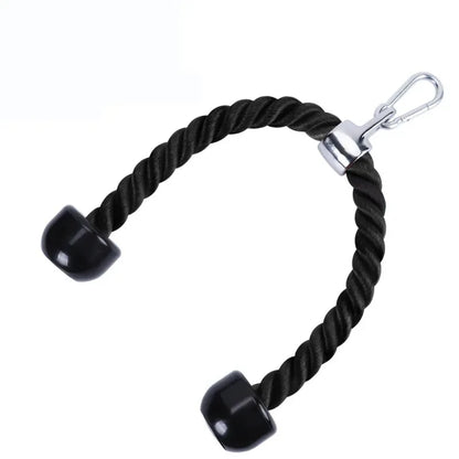 Triceps abaissement corde visage tirer poignées pousser tirer vers le bas cordon pour Biceps dos épaule Triceps Fitness Tension corde accessoire de gymnastique